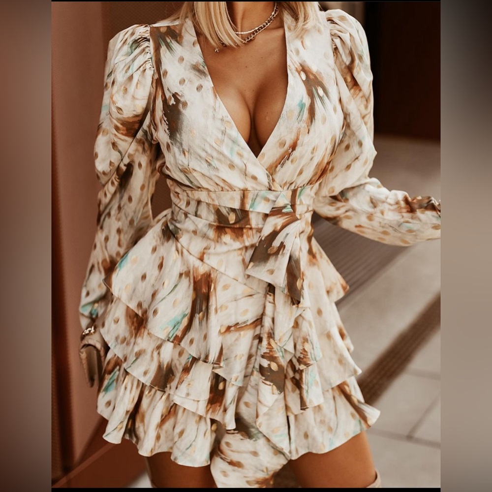 Layered dress size M